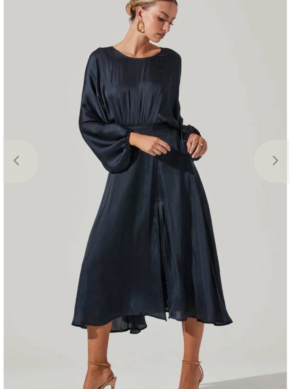 ASTR THE LABEL Marin dress - midnight blue